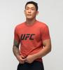Ufc Sports Ufc Напряжение Большой Логотип Мышечный Крой Футболка с Коротким Рукавом Красная U4Ssw2106Re