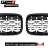 BMW 3 Series E90/E91 2009-2012 Star Style Black Chrome Front Grille