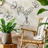 Décoration Murale Papillon En Métal, 4 Pièces, Guirlandes, Art Mural Papillon Four Pieces Butterfly Metal Wall Art Garland Decor