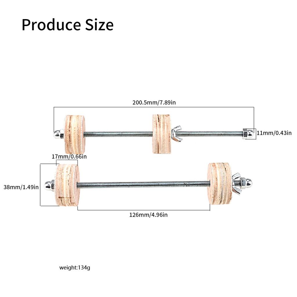 Pack of 2 Guitar Body Assembly Clip Maintenance Luthier Tool Guitar Body Clamps Mounting Clip Musical Instrument Parts