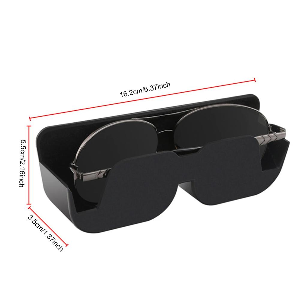 Чехол для солнцезащитных очков для автомобильного козырька, универсальный держатель для солнцезащитных очков, магнитная застежка, органайзер для автомобильных аксессуаров для интерьера