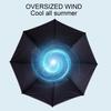 Зонт-веер с защитой от ультрафиолета, перезаряжаемый зонтик-веер для рыбалки, гольфа, пикников на пляже, активного отдыха на свежем воздухе