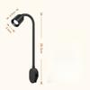 Bedside Working Study Reading Lamp Wall Lamp 4W LED Book Lamp Wall Night Light LED Flexible Spotlights Lamp
