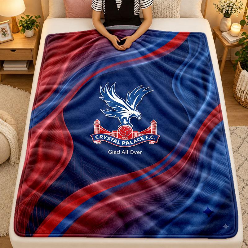 Фланелевое одеяло Crystal Palace Теплое мягкое плед для использования на диване кровати в гостиной