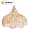 JOYINLED 60/80 см Плетеная вручную винтажная ротанговая люстра, подвесной светильник, прибрежная плетеная потолочная лампа, лампа для кухонного острова, гостиной