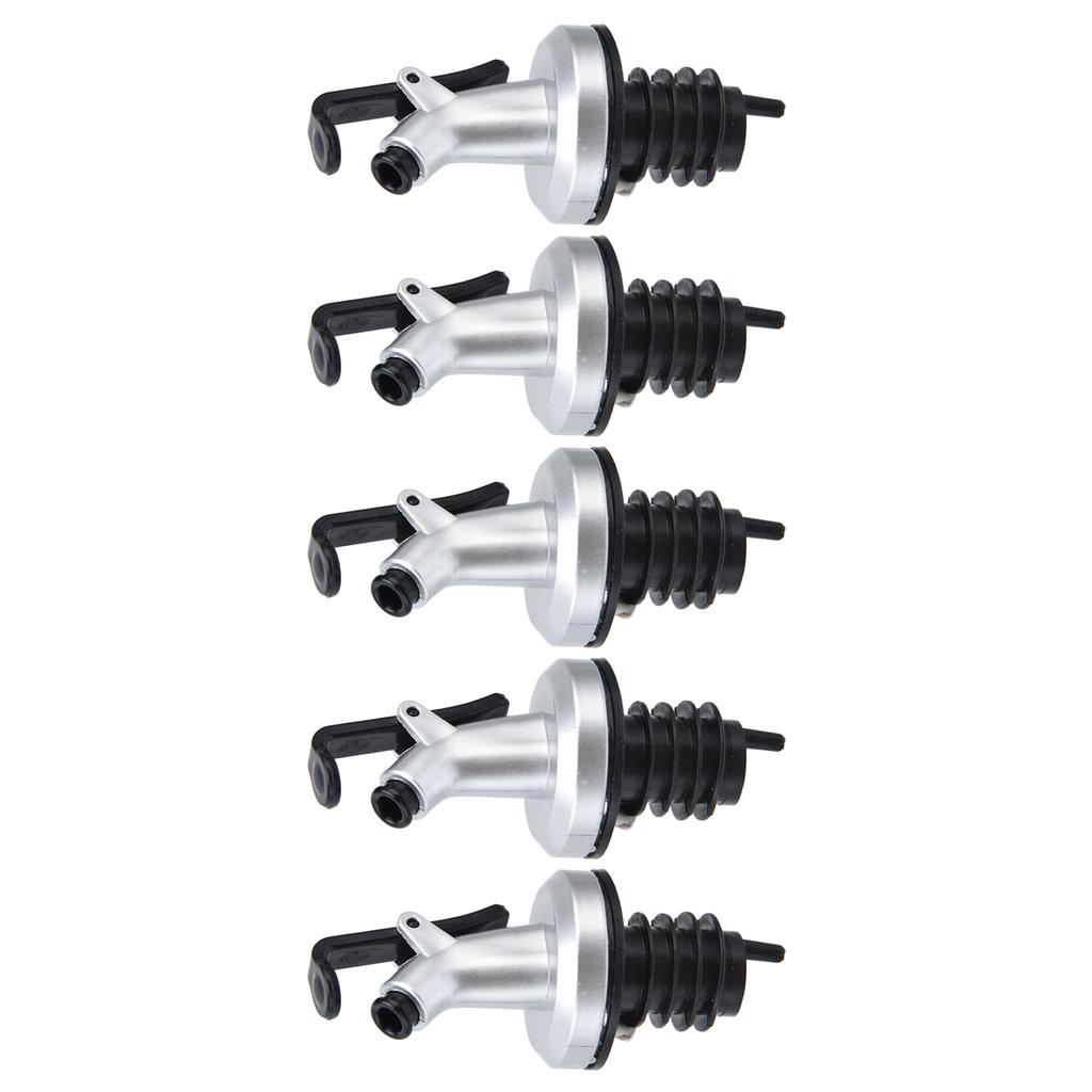 5 шт., носик для бутылки с маслом, герметичная безопасная пробка для бутылки с винным уксусом для кухни, ресторана