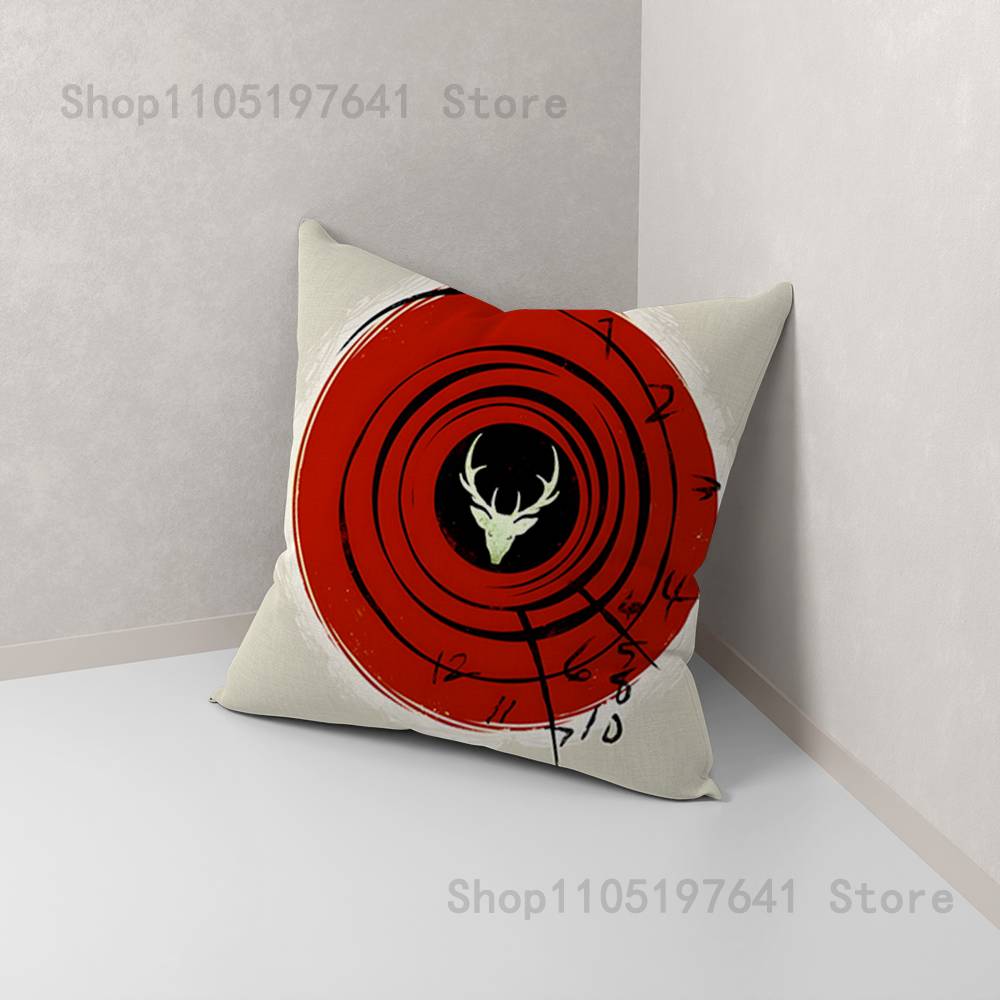 Hannibal Will Graham Pillow Case For Sofa Decor Car Office Room Printing Cushion Cover Decorations And Protector