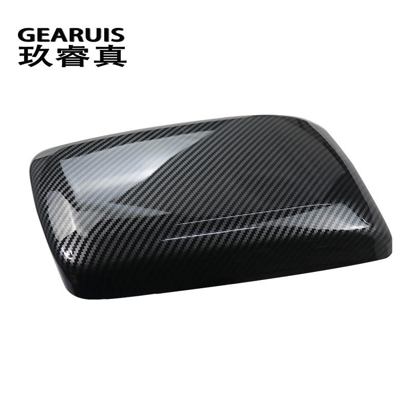 Углеродное волокно, автомобильная центральная консоль, подлокотник, крышка панели, наклейки для Mercedes Benz AB GLA CLA Class W176 X156 C117