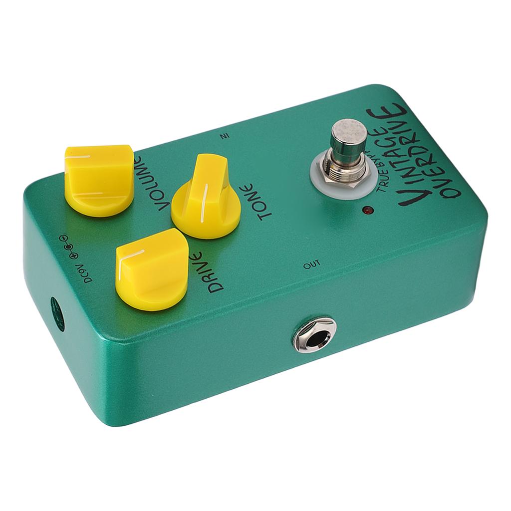 Vintage Overdrive Pedal Classic Effects True Bypass for Electric Guitar Accessories JF‑01