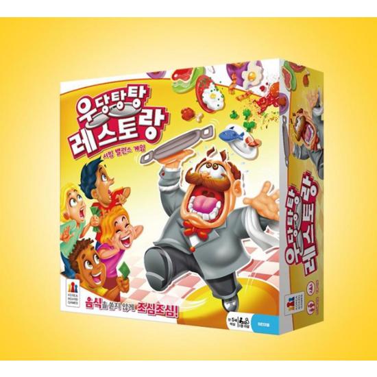 Korea Board Games Woodang Tangtang Restaurant Board Game, Popular Korean Game