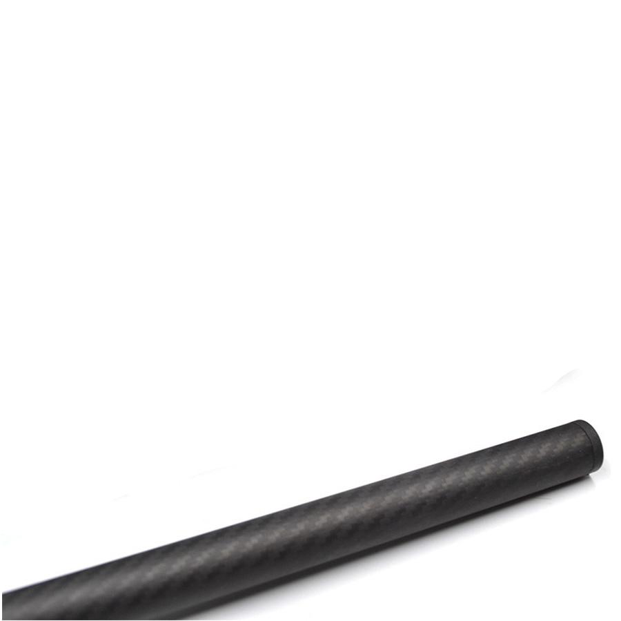 1 пара легких прочных ручек из настоящего углеродного волокна матово-черного цвета для руля