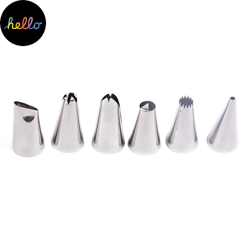 8 шт./компл., силиконовая глазурь, крем, кондитерский мешок + набор насадок из нержавеющей стали, сделай сам, украшение торта