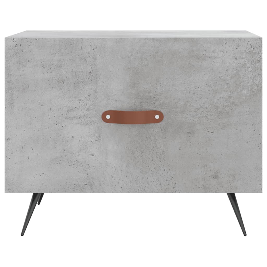 Coffee Tables 2 pcs Concrete Grey 50 x 50 x 40 cm Particleboard