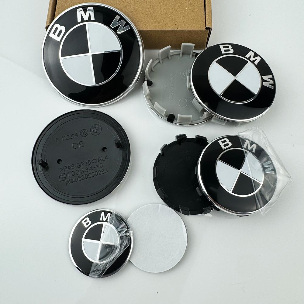 For BMW M 45mm56mm 68mm 74mm 82mm Car Front Hood Emblem For BMW X1 X2 X3 X4 Wheel Hub Caps Badge X5 X6 F48 F39 F10 F30 G11 E60 G01 E84 E83 JG8