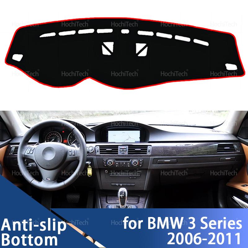 Накладка на панель приборов для BMW 3 серии E90 E91 E92 E93 2006-2011 Автомобильная накладка на приборную панель Коврик на панель Приборная панель Ковер Dashmat Анти-УФ коврики
