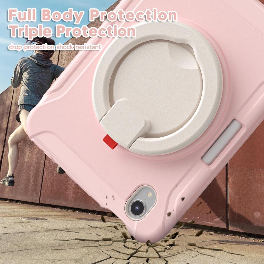 Защитный чехол для iPad Mini 6 с вращающейся подставкой и большой ручкой