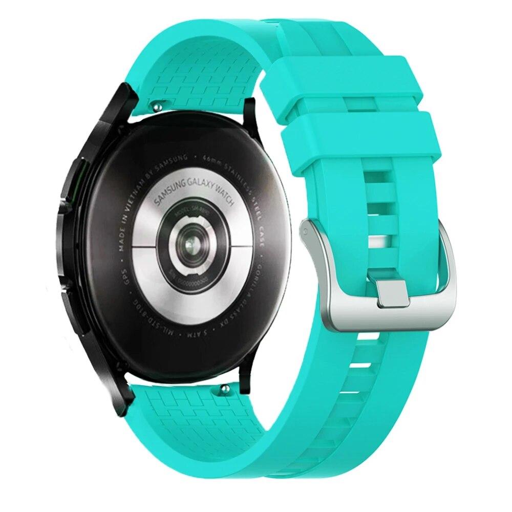 20mm 22mm Watch Band for Samsung Galaxy Watch 5/pro/4/classic/Active 2 Silicone Sport Bracelet Huawei Watch Gt 3-pro-2-2e Strap