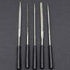 Hand Tools Diamond Files Triangle 3x140mm Diamond Needle Flat For Wood Round