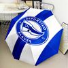 1PC Deportivo FC Printed Umbrella Folding umbrella, automatic umbrella 8-Frame for Travel, camping Fan gifts Christmas Gifts
