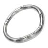 TIFFANY&Co. Curved band Ring 0.1" band Pt950Platinum #3.3(US Size) 4.8g Women Used