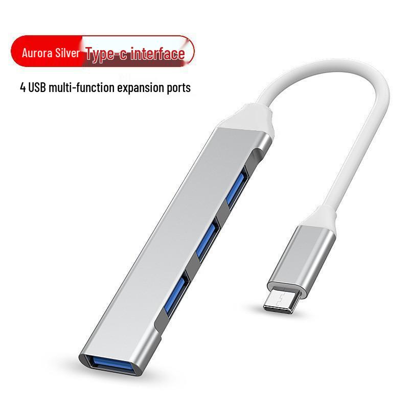 Многофункциональный USB-C хаб: HDMI/VGA адаптер с расширением USB 3.0