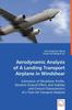 The Aerodynamic Analysis of A Landing Transport Airplane In Windshear Book