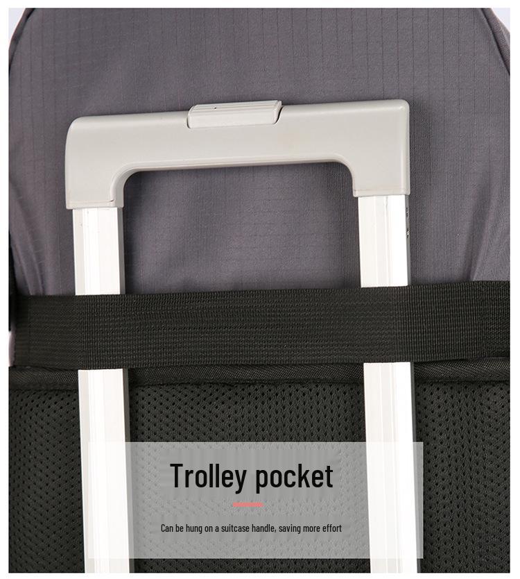 Trendy New Oxford Cloth Casual Backpack - Multi-Layer, Large Capacity School & Travel Bag for Students