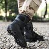 Men's Boots Fashion Outdoor Anti-collision Hiking Shoes Army Combat Military Boots