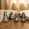 Набор для рукоделия из бисера «Сделай сам», 3D-фигурки Иисуса и Девы Марии из бисера, Набор для творчества, Набор для создания бисерных картин с религиозными фигурами для взрослых, Христианские подарки