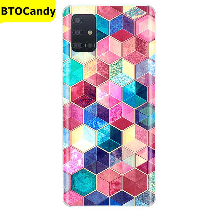 Чехол для Samsung Galaxy A51 Galaxy A71 A 71, мягкий силиконовый чехол из ТПУ для Samsung A51 SM-A515F A515 A 51, чехол для телефона Samsung A71