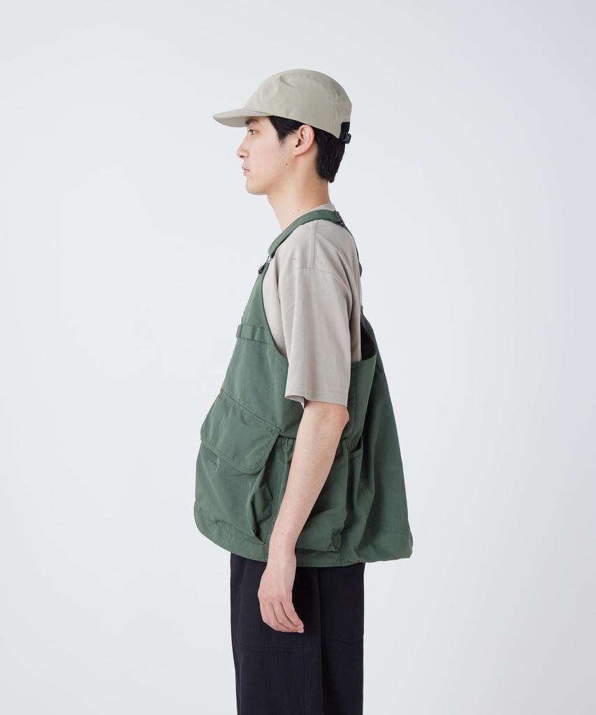 Snow Peak TAKIBI Ripstop Vest VT-26SU002, Men's/Women's, OLIVE, M