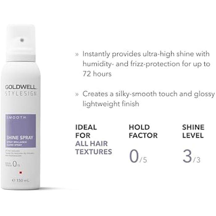 Spray de Brillance - GOLDWELL - StyleSign - 150ml - Protection contre l'humidité - Finition légère