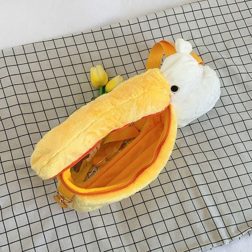 Cross Body Bag Pelican Shoulder Bag Cartoon Plush Pelican Ita Bag Big Mouth Pelican Bag Girls