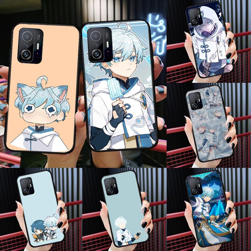Chongyun Genshin Impact Case For Xiaomi POCO X7 X6 Pro X3 X5 M6 F3 F5 F6 Pro 11T 12T 13T 14T Pro 13 14 Ultra Cover