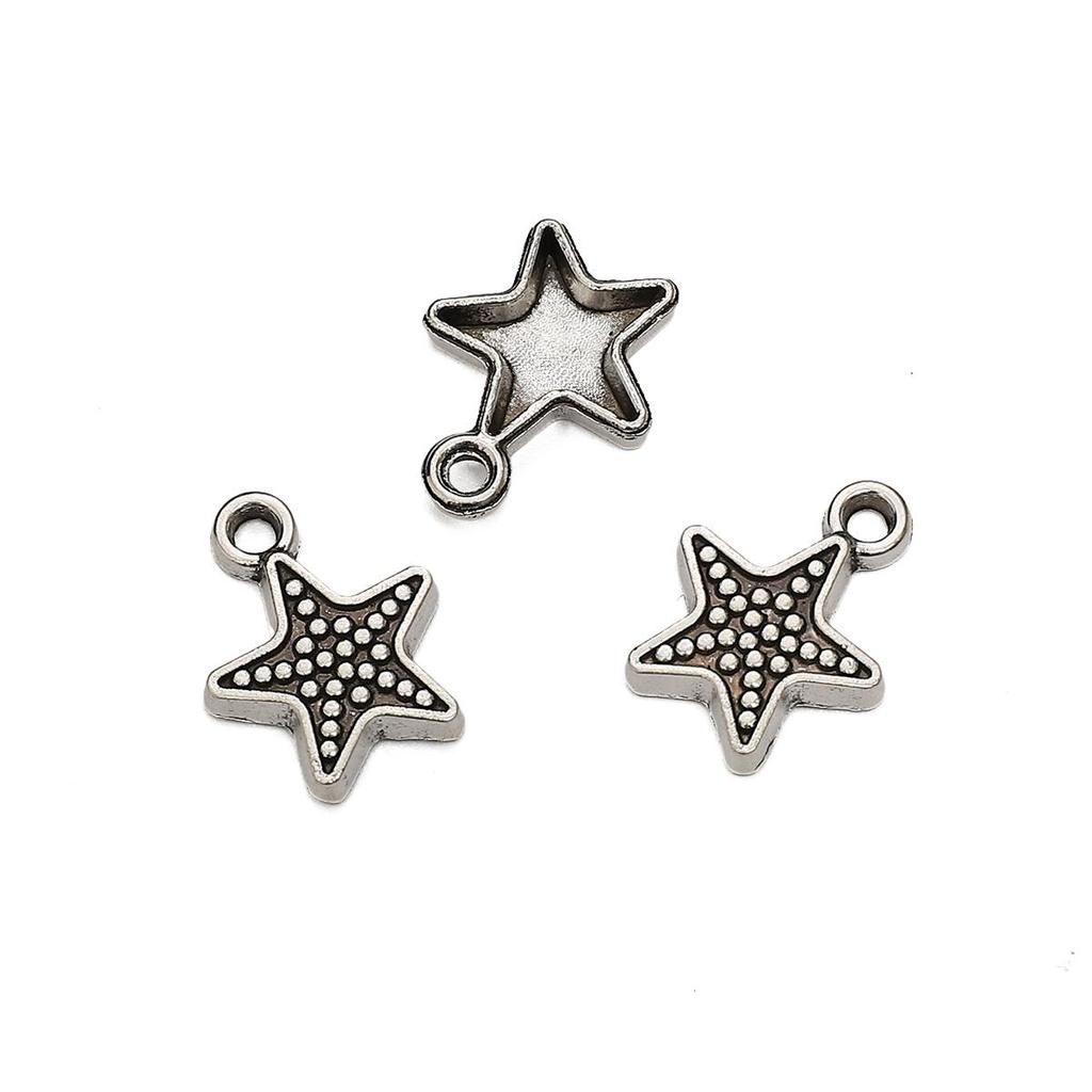 5/10pcs/bag Special-Shaped Alloy Pendant DIY Bracelet Necklace Earrings Jewelry Accessories