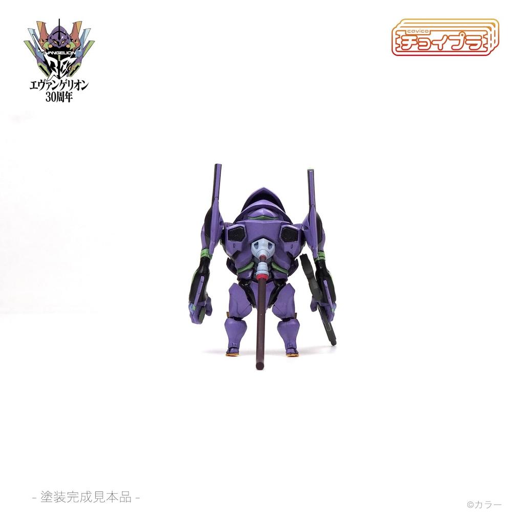 Cavico Choipla Series Neon Genesis Evangelion Приблизительно 51 мм Пластиковый Сборный Набор Юнит-01, Высокий, Немасштабный MIM-025-EVP (робот)