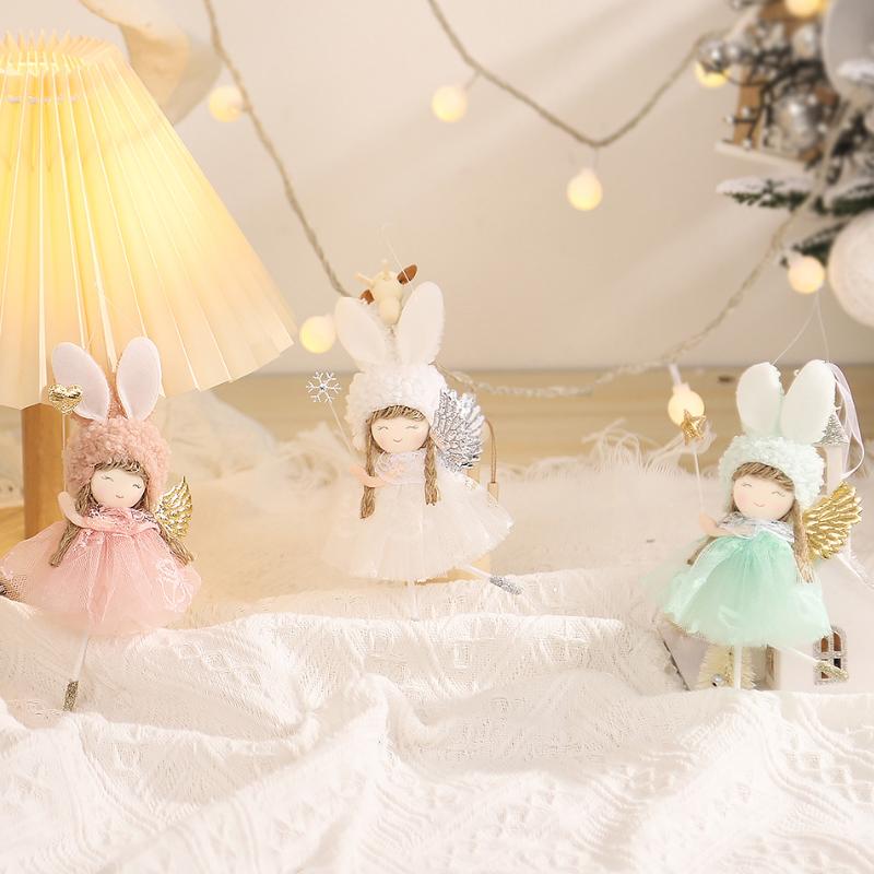 Кукла Ангел Рождественские Украшения Рождественские Украшения для Дома Ноэль Наталь Декор для Елки Навидад Рождество 2025 Новый Год 2025 Подарки