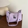 Nylon Crossbody Bag For Women With Large Capacity And Zipper Closure For Daily Use