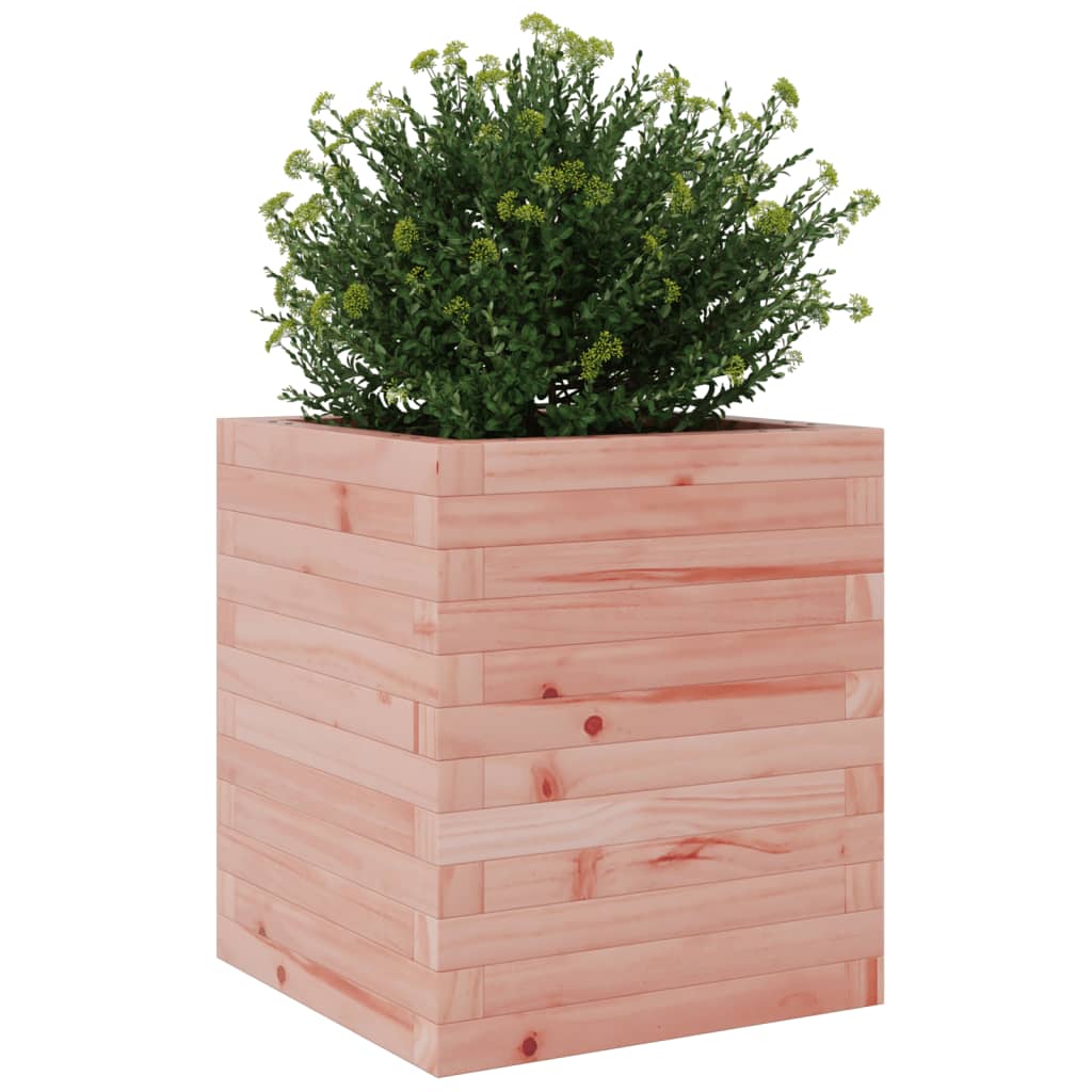 Plant Pot 40x40x46 cm Solid Douglas Fir Wood