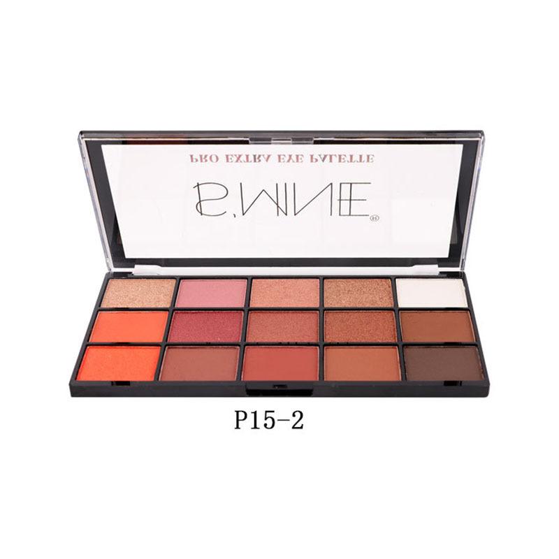 15-цветная палитра теней для век перламутровая матовая палитра теней для век мелкий порошок трехмерный блеск, доступны три цвета