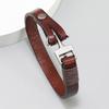 Punk Cowhide Leather Bracelets Bangles Fashion Anchor Bracelet Men Hot-selling Original Ocean Style Accessories Jewelry Gift