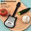 Vegetable Peeler Guitar-Shaped Peeler Stainless Steel Melon Planer with Ergonomic Handle Multi-Purpose Kitchen Peeling Tool for Fruits Veggies Cheese