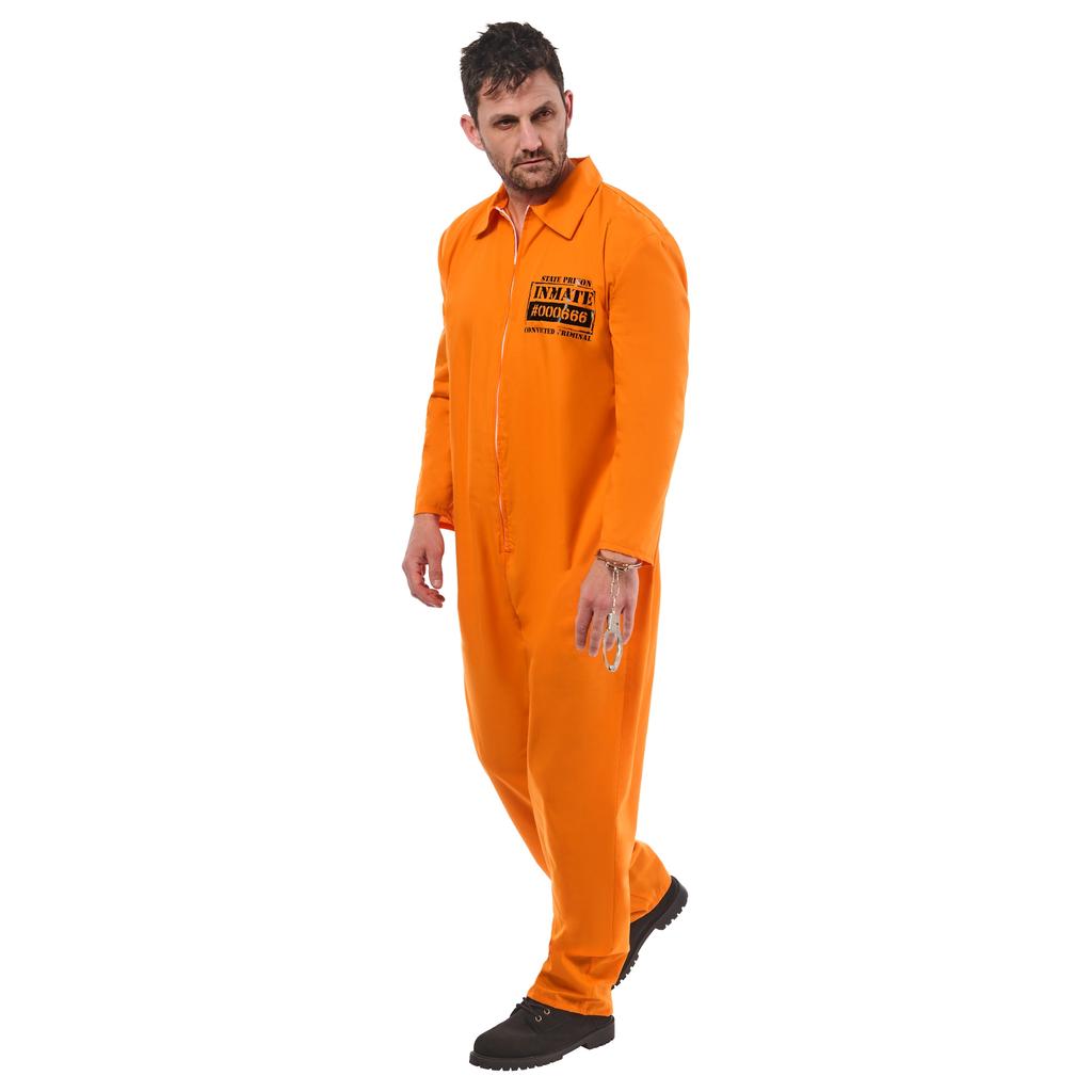 Bristol Novelty Unisex Adult Convict Costume