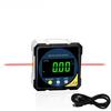 2-side Laser Digital Electronic Level And Angle Gauge Aluminum Framework With 4-sides Magnet Rechargeable Battery