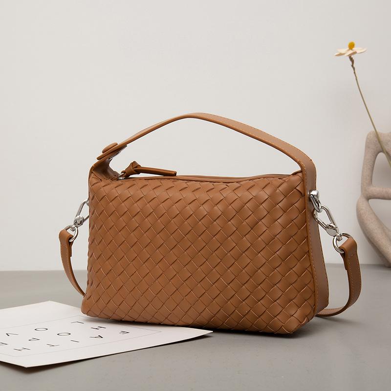 Сумка-подушка из коровьей кожи, плетеная сумка-подушка, женская сумка из натуральной кожи, сумка-мессенджер на одно плечо, сумка-мешок