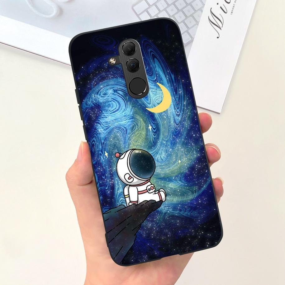 Чехол для Huawei Mate 20 Lite SNE-LX1 SNE-LX2 SNE-LX3 Защитная крышка Популярный Цветок Мягкий Силикон Funda Для Mate20 Lite Чехол для Телефона