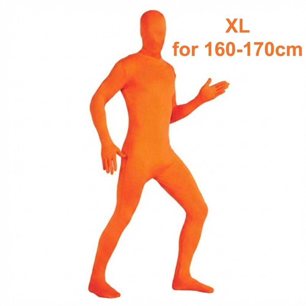 Спандекс Zentai Комбинезон Полный Комбинезон Костюм Модный Невидимый Morph Suit Вечеринка