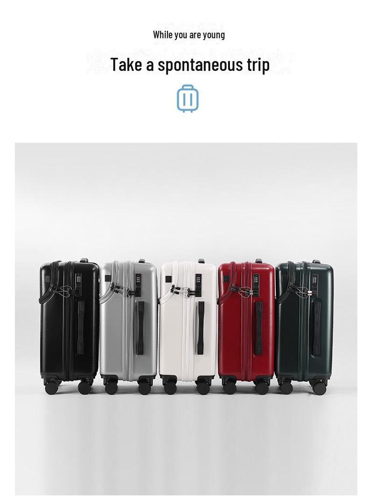 20-дюймовый многофункциональный чемодан с подстаканником — большая вместимость для мужчин и женщин