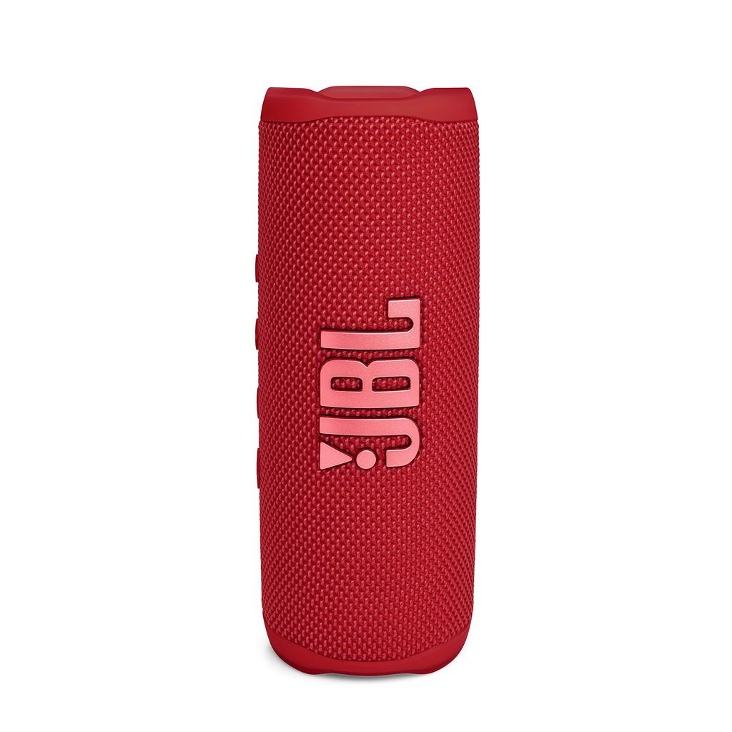 JBL FLIP6 Bluetooth Speaker, 2-Way Speaker Configuration, USB C Charging, IP67 Dustproof and Waterproof, Passive Radiator, Portable, Red (JBLFLIP6RED)