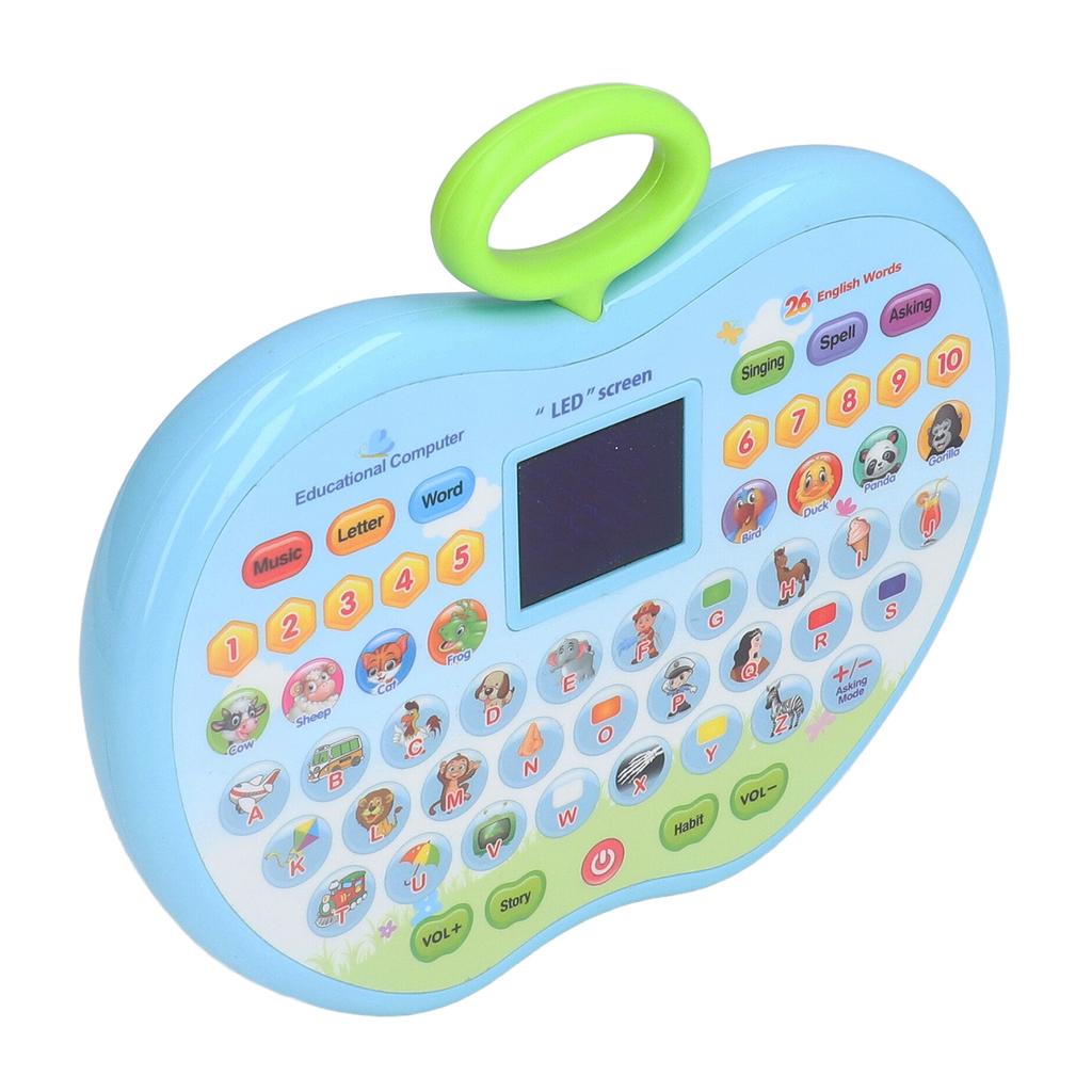 Learning Tablets Multifunction Kids Tablet with LED Display for Baby Girl Boy Early EducationBlue